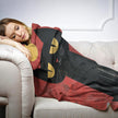 Edgy Black Cat Blanket