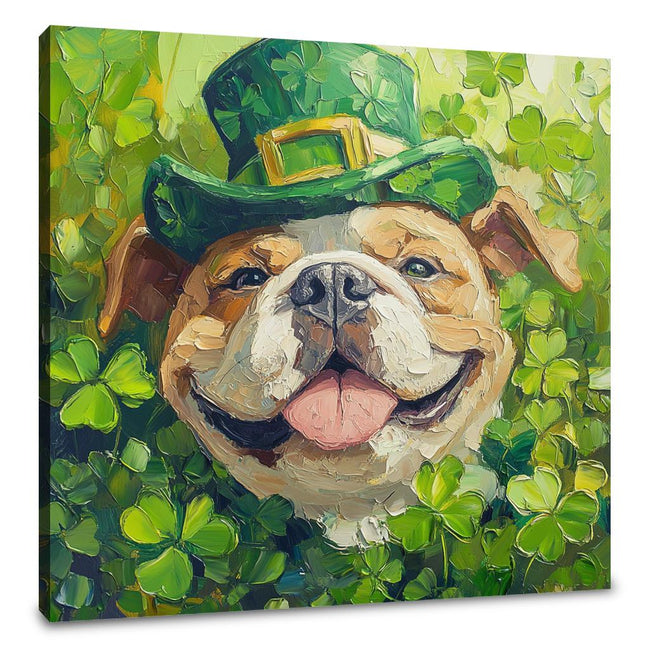 Bulldog's Lucky Canvas