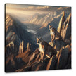 Mountain Lions Canvas