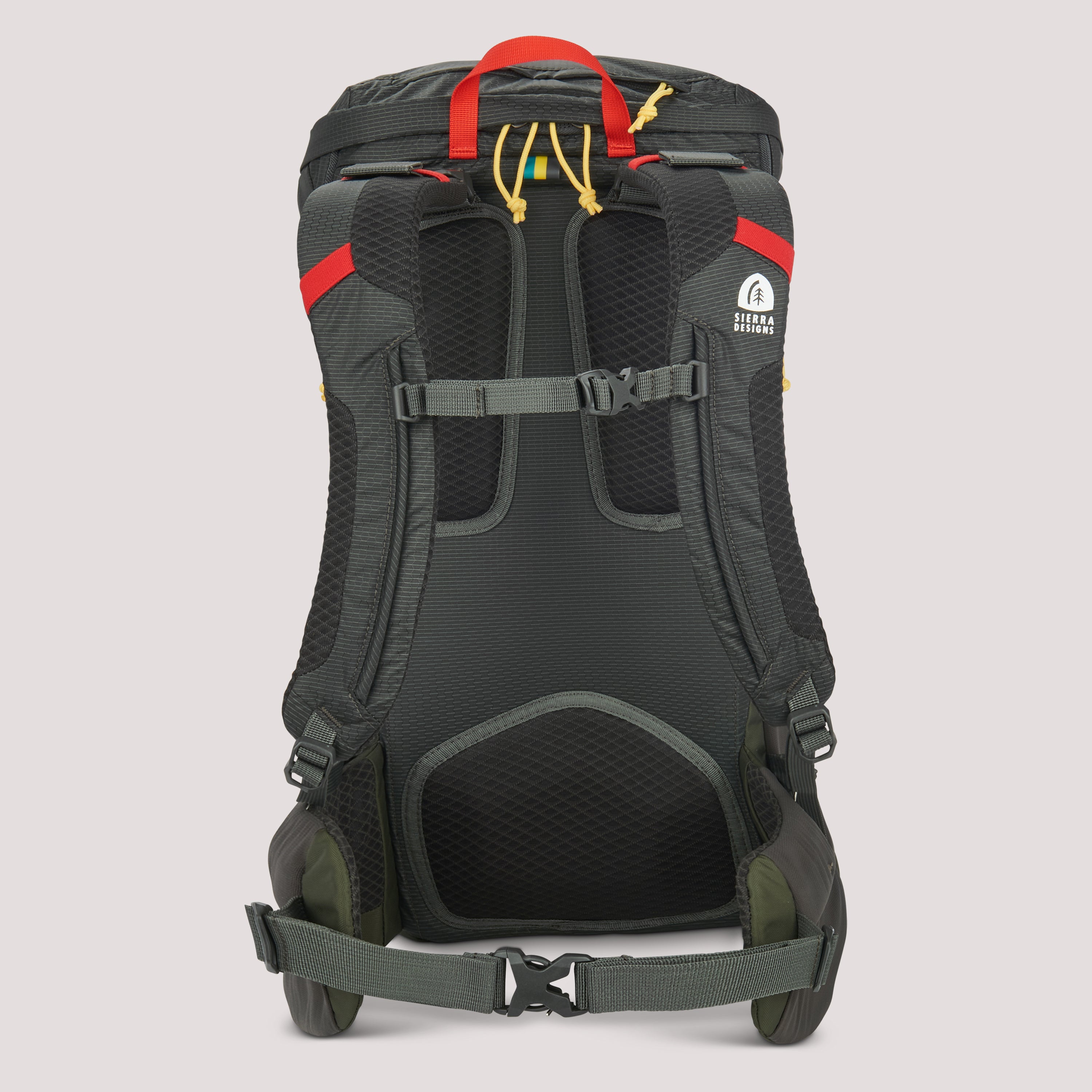 Mochila Sierra Designs Flex Hike 20L-30L - Peat/Fiery Red