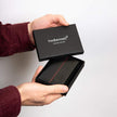 Fred Bennett Black Leather Card Holder