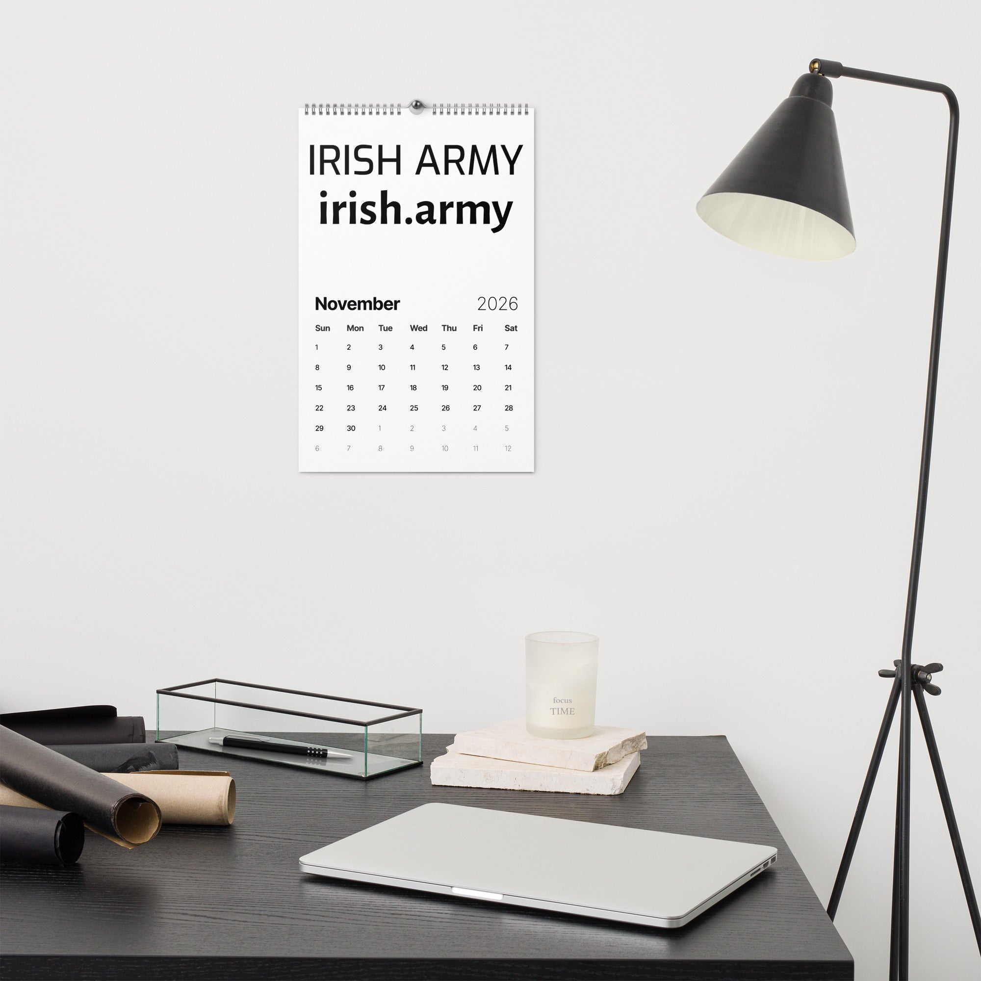 Irish Army - Wall calendar (2026)