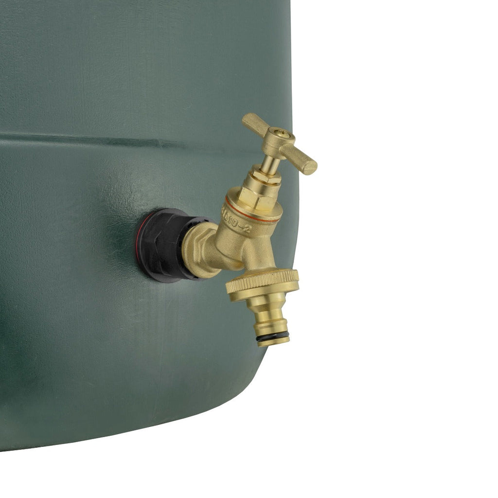 Water Butts Kit 1/2" with Brass Tap & Snap On