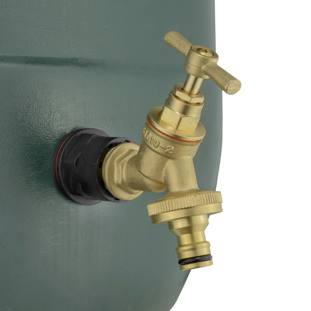 Water Butts Kit 1/2" with Brass Tap & Snap On