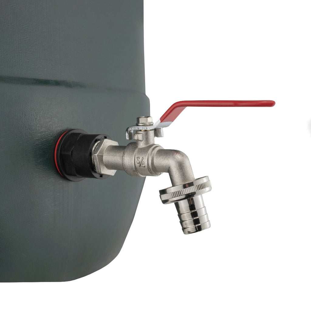 Water Butts Kit 3/4" with Lever Tap 3/4" Barb
