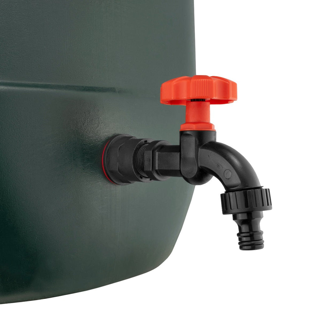 Water Butts Kit 3/4" PP Black Tap