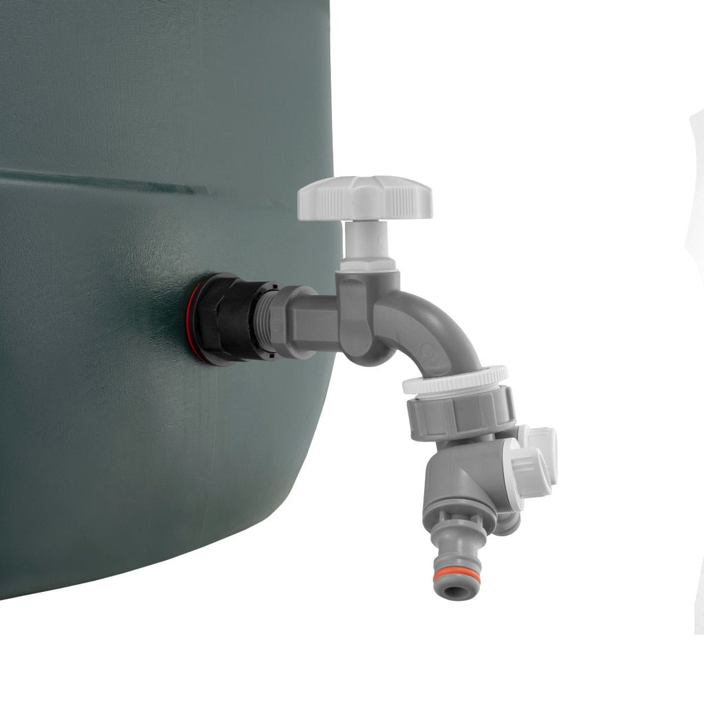 Water Butts Kit 3/4" PP WL Tap & Tap Splitter and Drill Bit