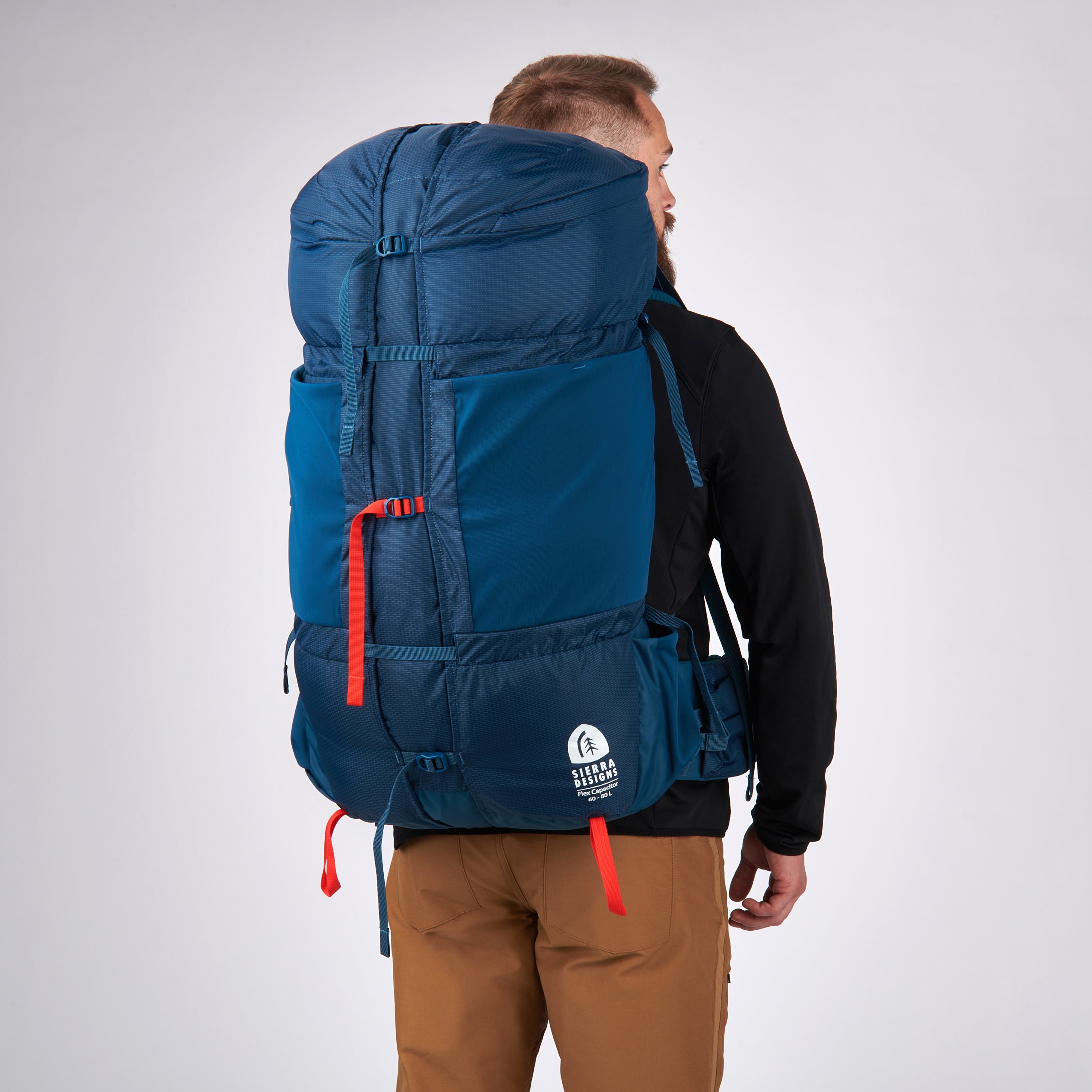 Sierra Designs Flex Capacitor 60L-80L Rucksack - M/L - Majolica Blue