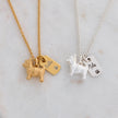 West Highland Terrier Personalised Silver Dog Tag Necklace