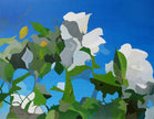 White Roses of York IV, original painting