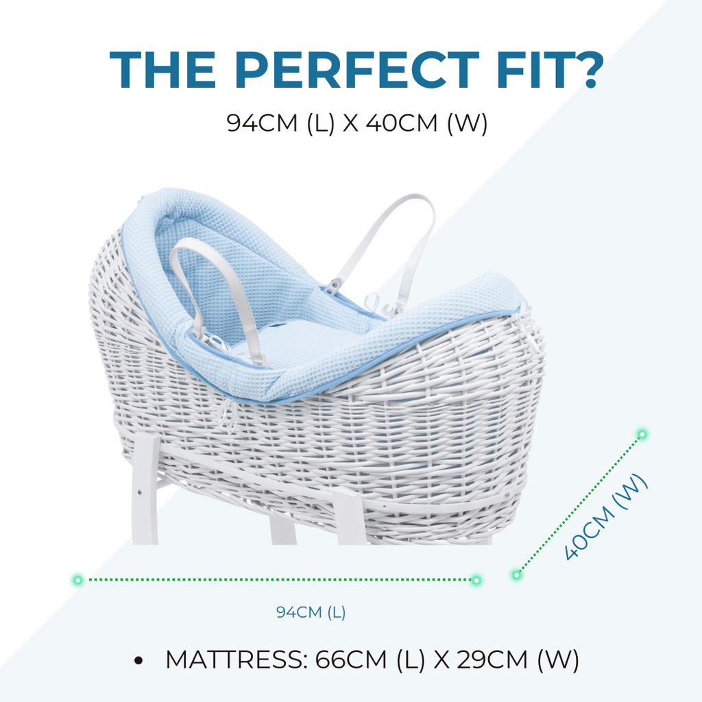 Wicker Pod Baby Deluxe Moses Basket