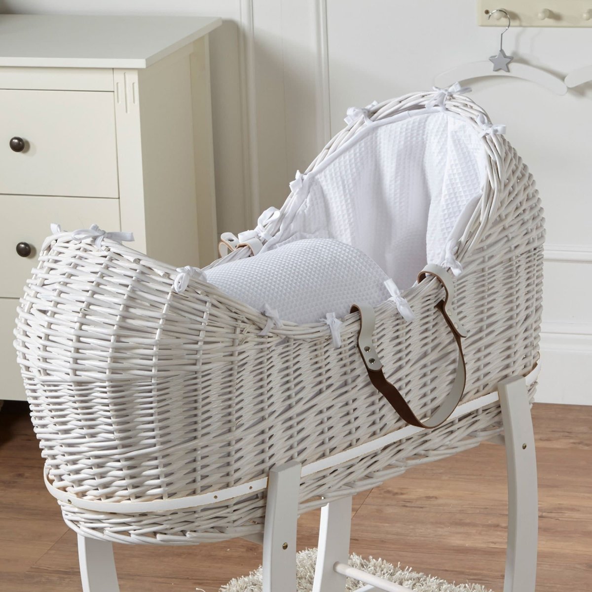Wicker Pod Baby Deluxe Moses Basket