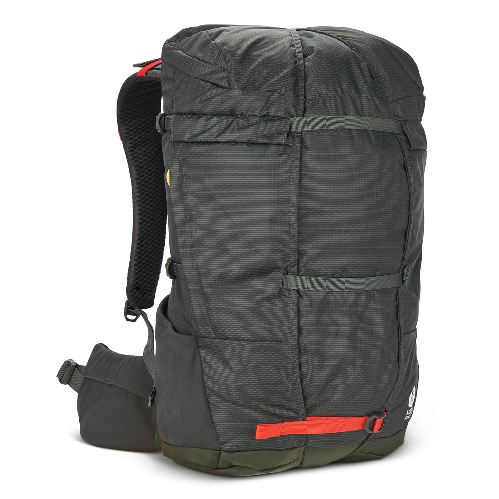 Mochila Sierra Designs Flex Hike 20L-30L - Peat/Fiery Red
