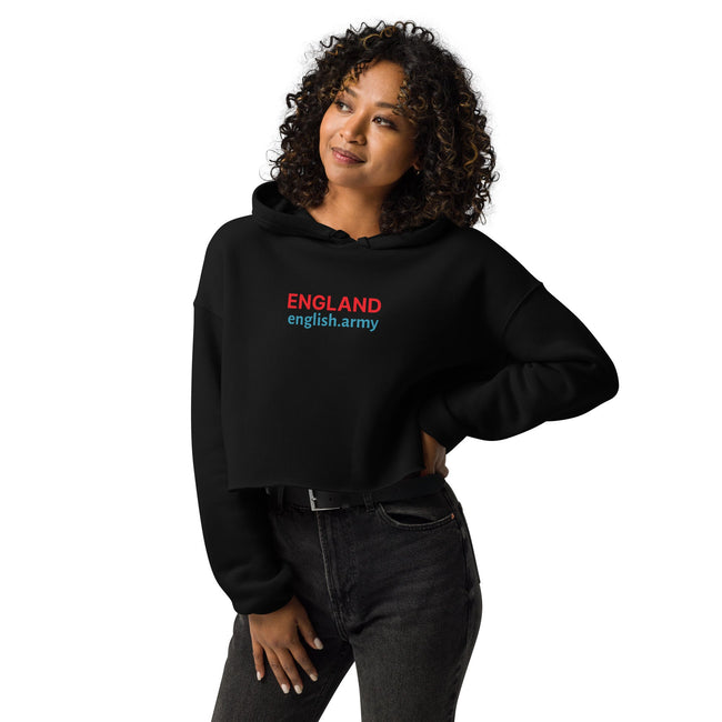 ENGLAND - Crop Hoodie