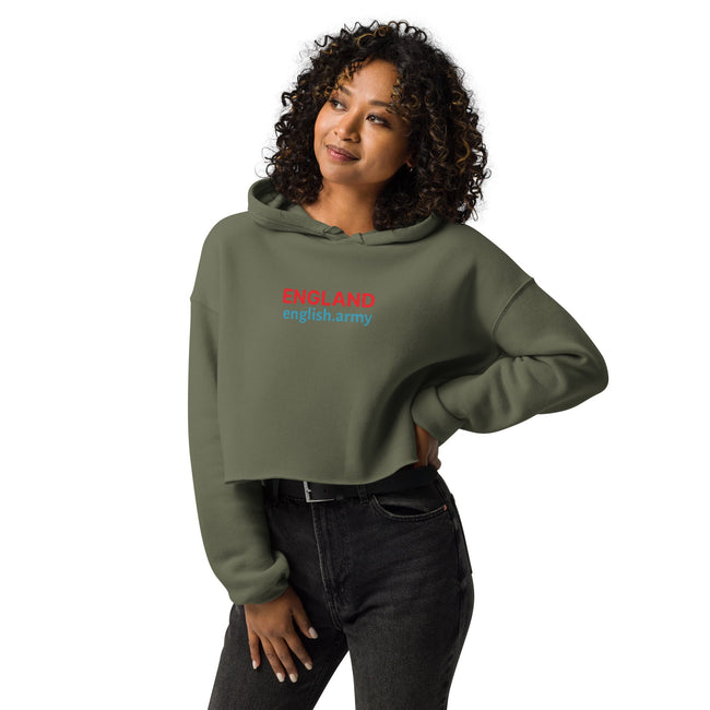 ENGLAND - Crop Hoodie