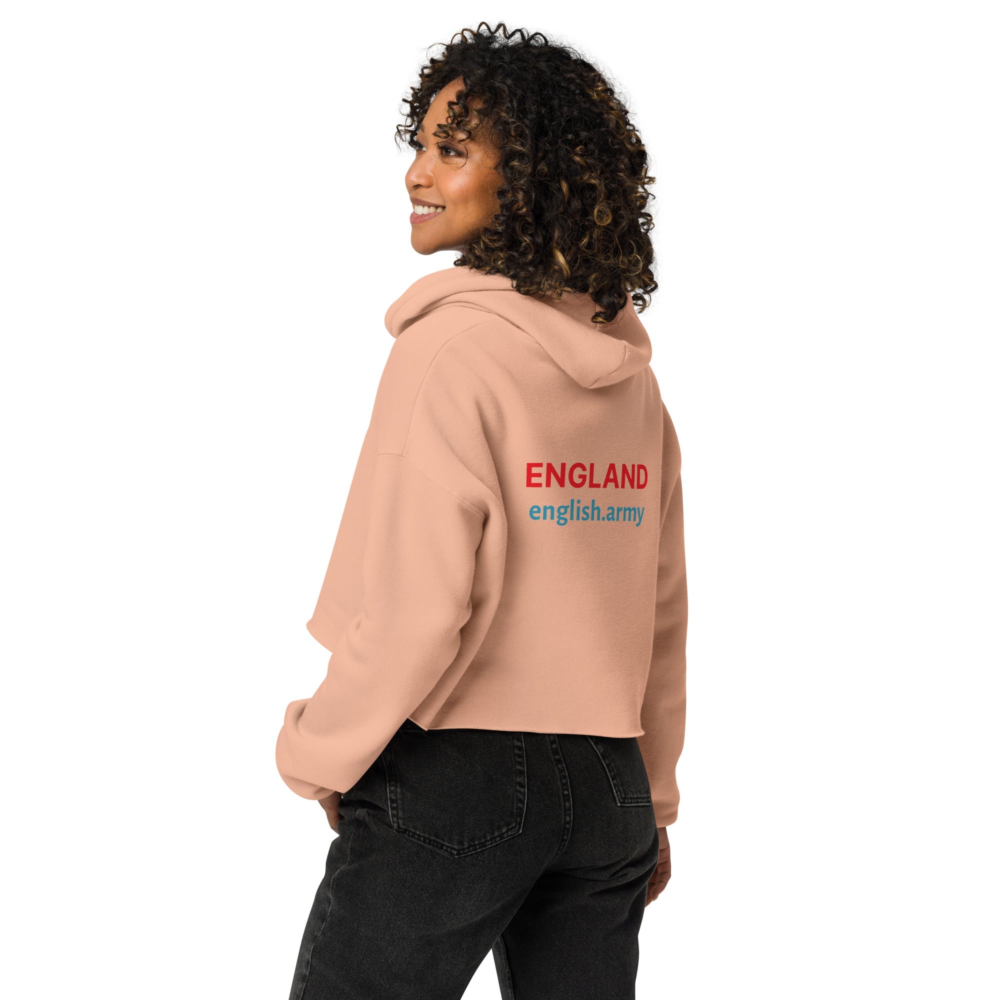 ENGLAND - Crop Hoodie
