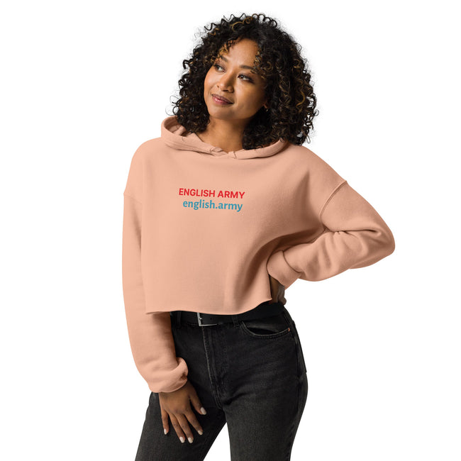 ENGLISH ARMY - Crop Hoodie