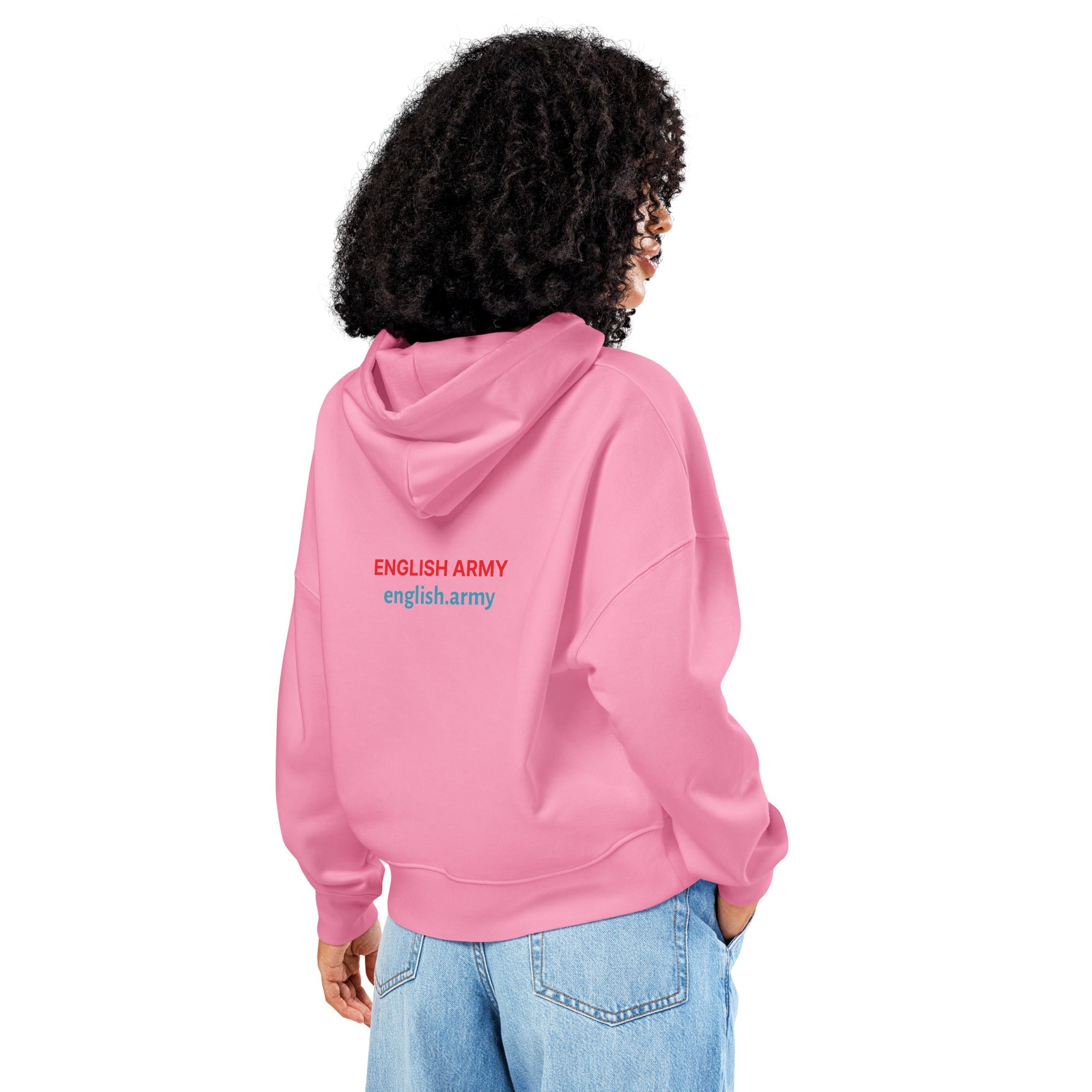ENGLISH ARMY - Women’s Organic Mid-weight Hoodie