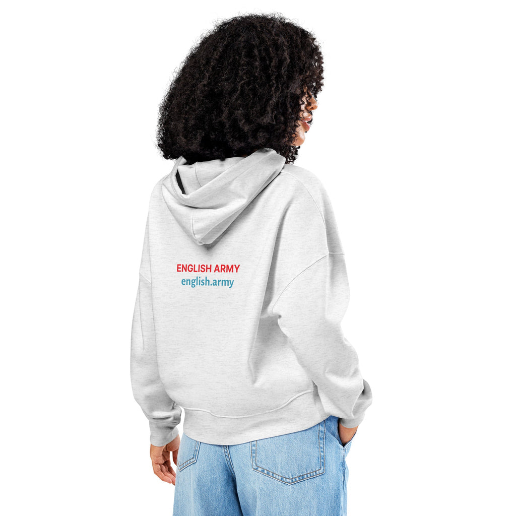 ENGLISH ARMY - Women’s Organic Mid-weight Hoodie