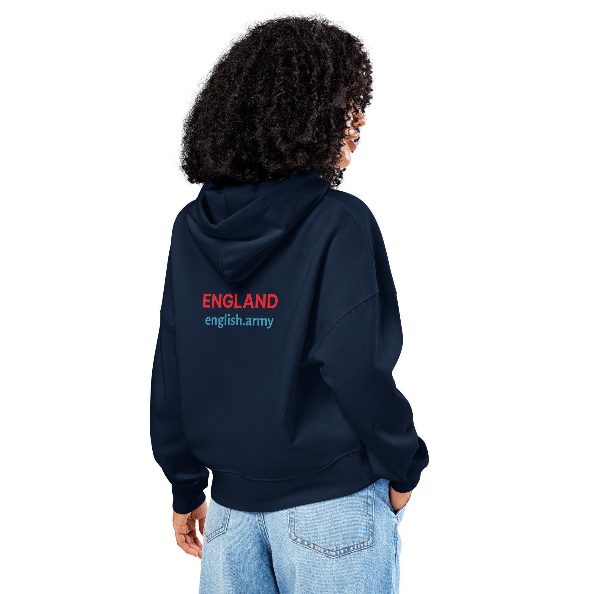 ENGLAND - Women’s Organic Mid-weight Hoodie