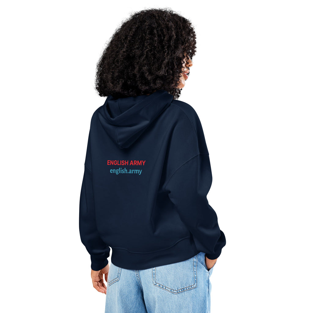 ENGLISH ARMY - Women’s Organic Mid-weight Hoodie
