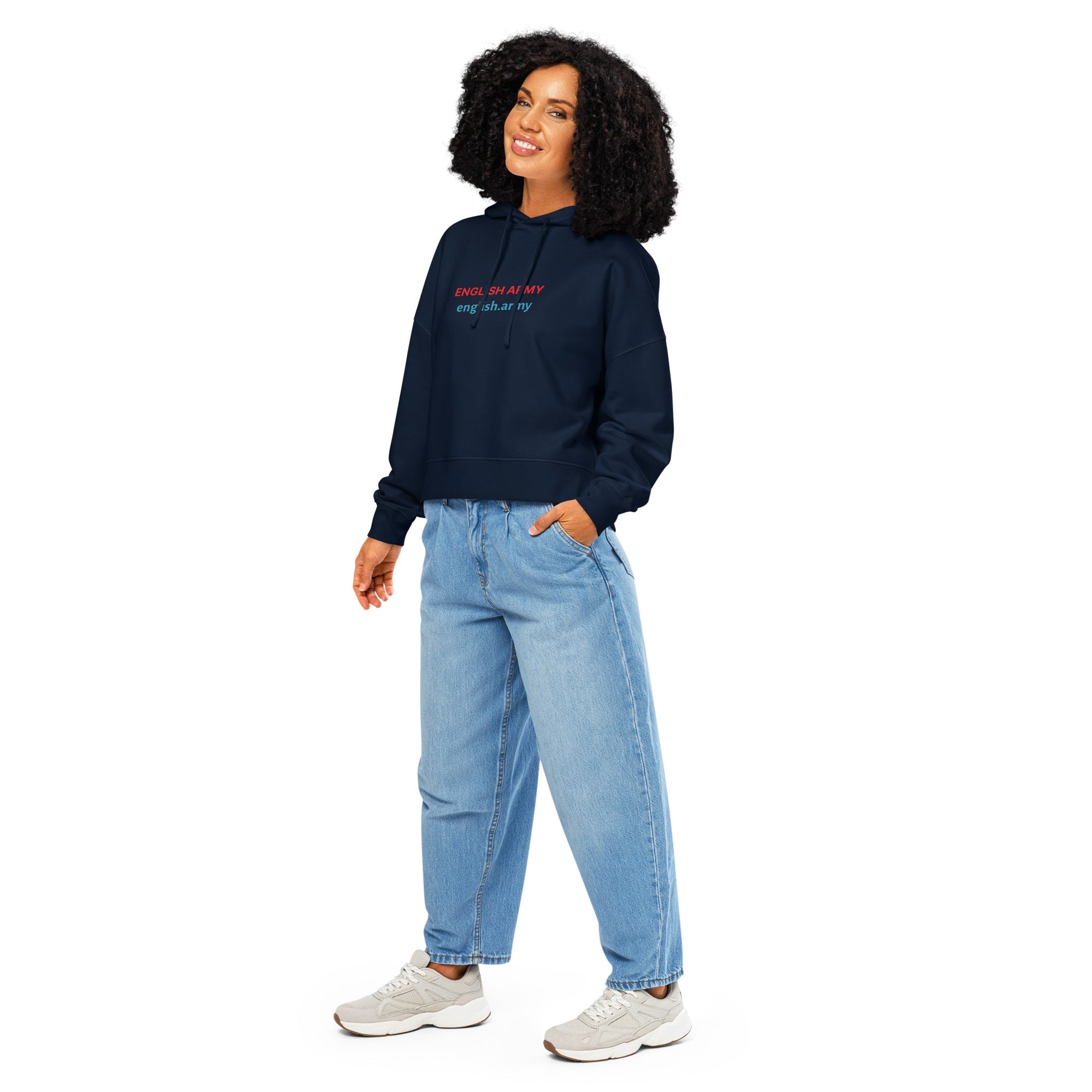 ENGLISH ARMY - Women’s Organic Mid-weight Hoodie