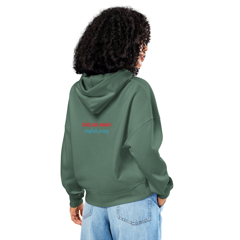 ENGLISH ARMY - Women’s Organic Mid-weight Hoodie