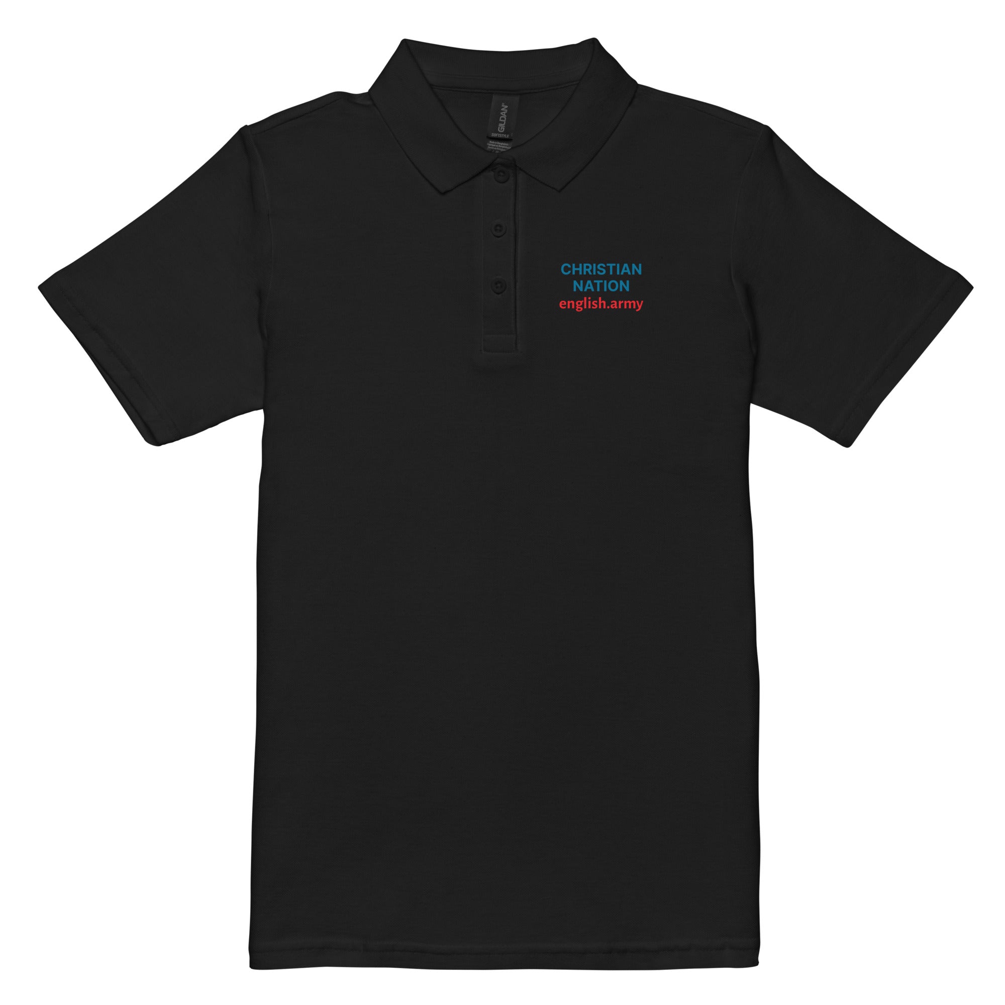 Christian Nation - Women’s Pique Polo Shirt