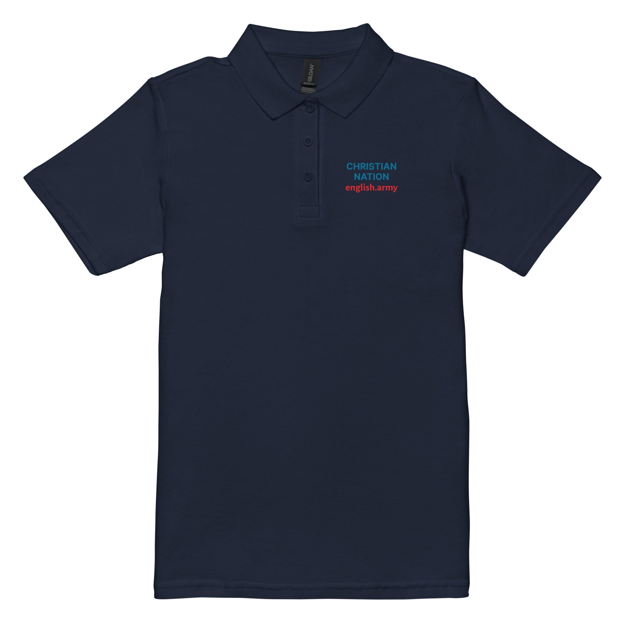 Christian Nation - Women’s Pique Polo Shirt