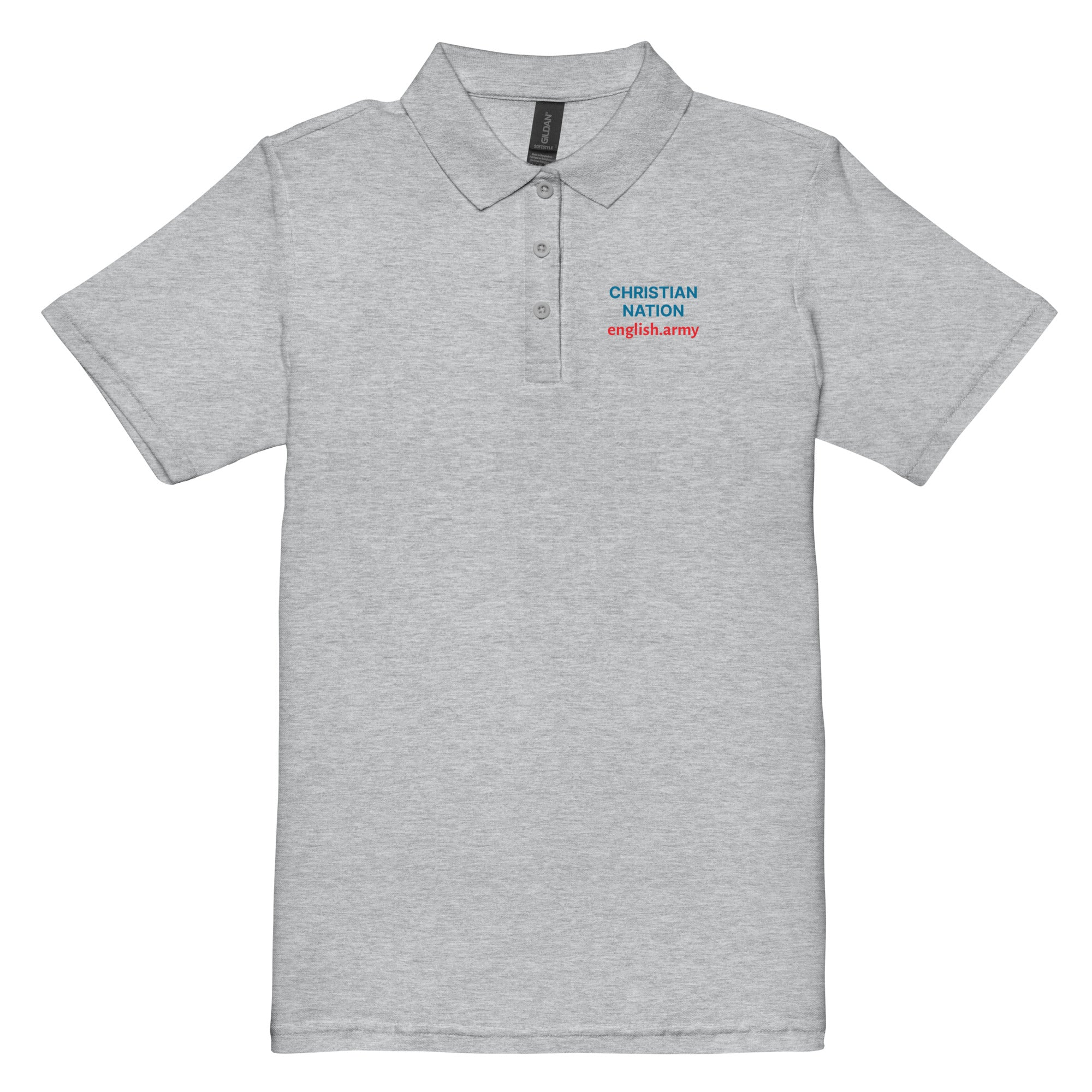 Christian Nation - Women’s Pique Polo Shirt