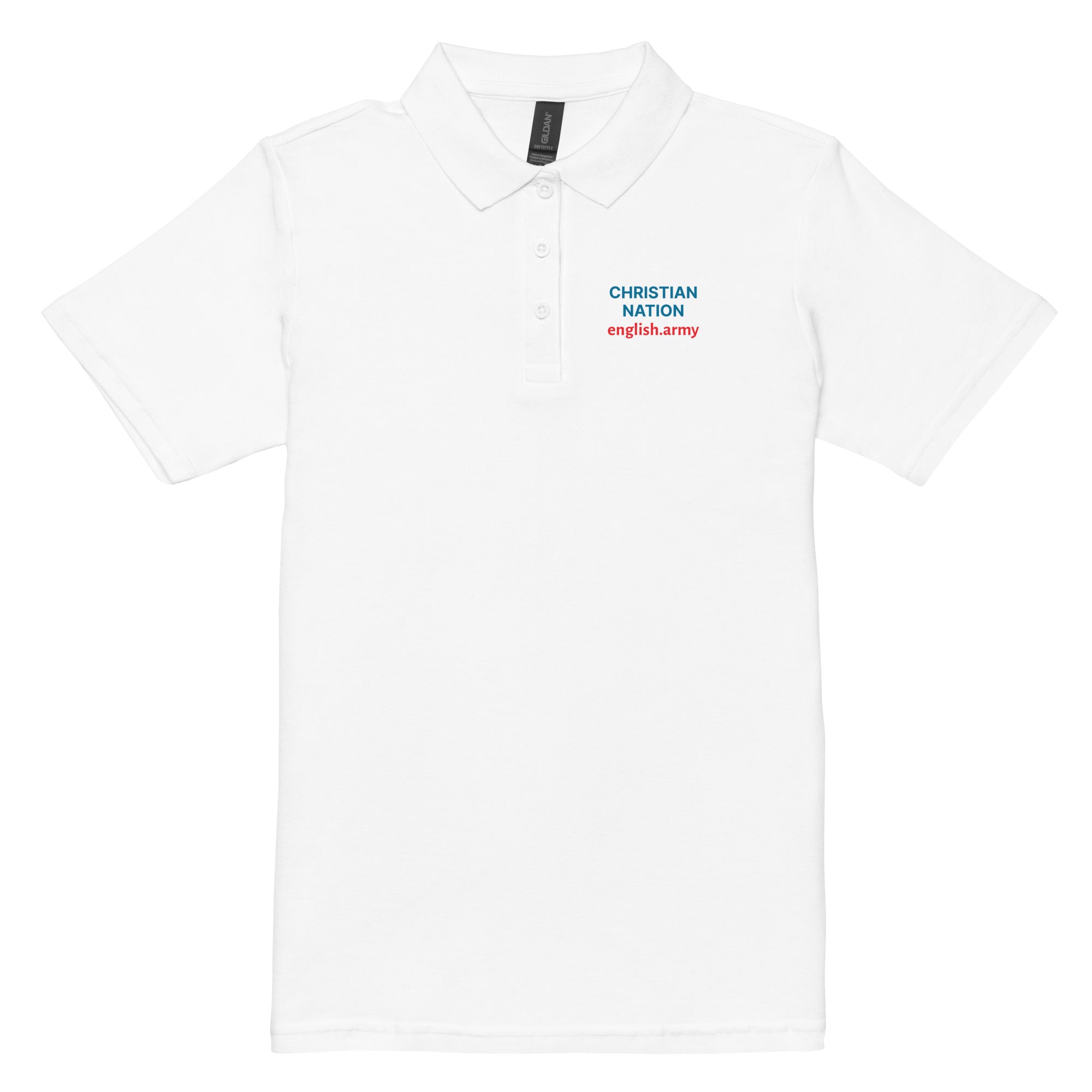 Christian Nation - Women’s Pique Polo Shirt