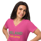 IRELAND - Women’s Relaxed V-neck T-shirt