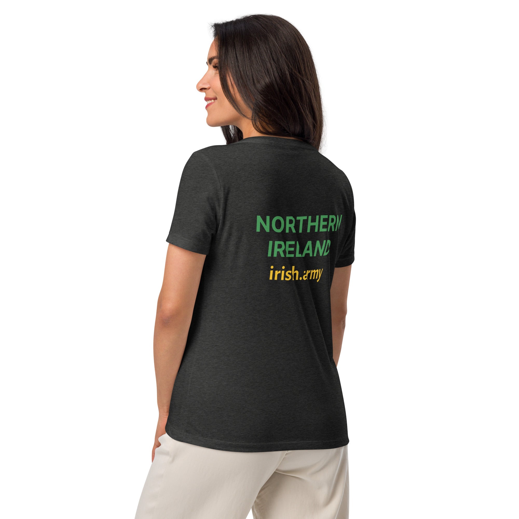 NORTHERN IRELAND - Women’s Relaxed V-neck T-shirt