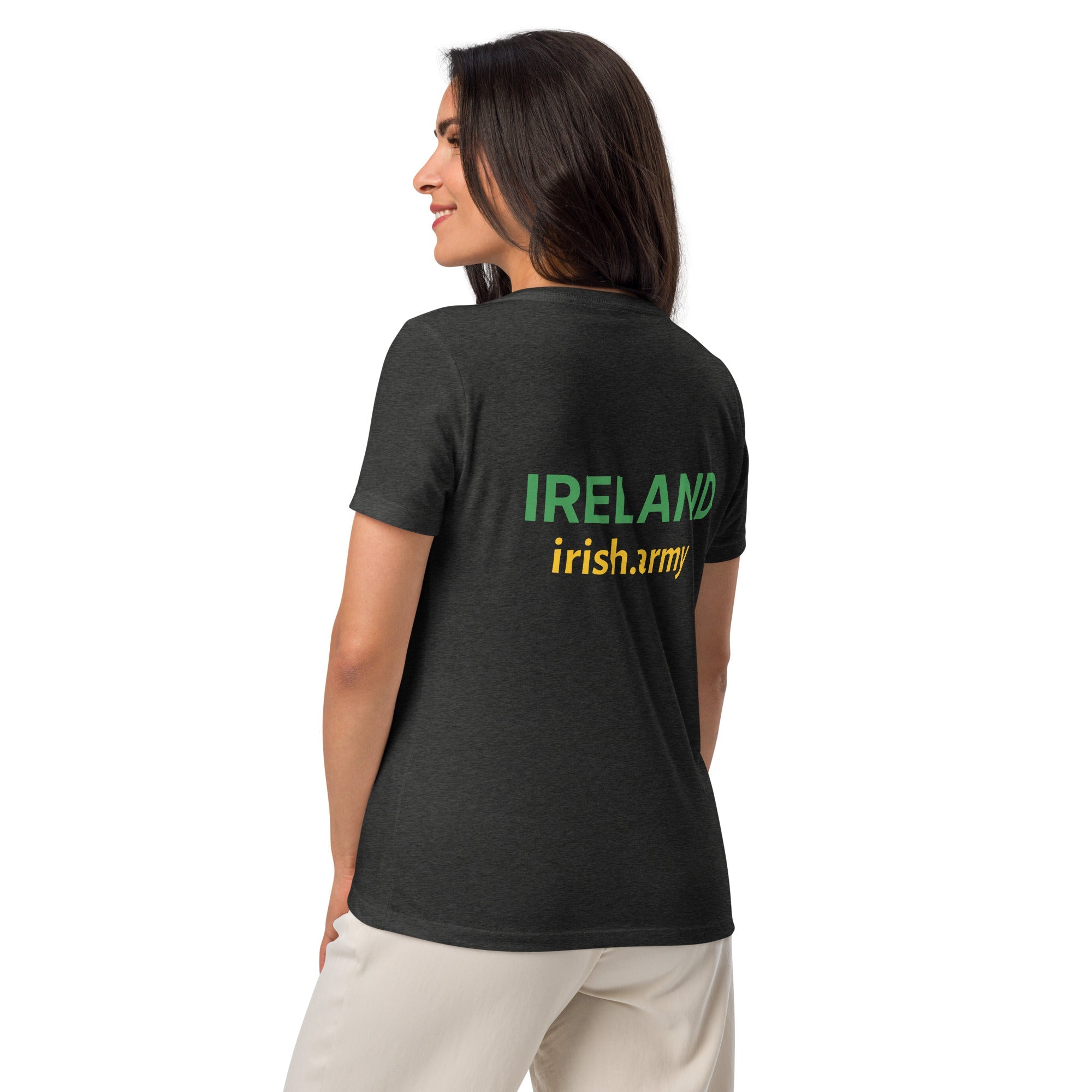 IRELAND - Women’s Relaxed V-neck T-shirt