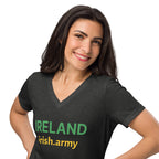 IRELAND - Women’s Relaxed V-neck T-shirt