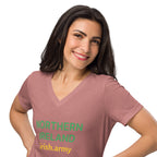 NORTHERN IRELAND - Women’s Relaxed V-neck T-shirt