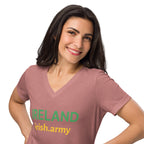 IRELAND - Women’s Relaxed V-neck T-shirt