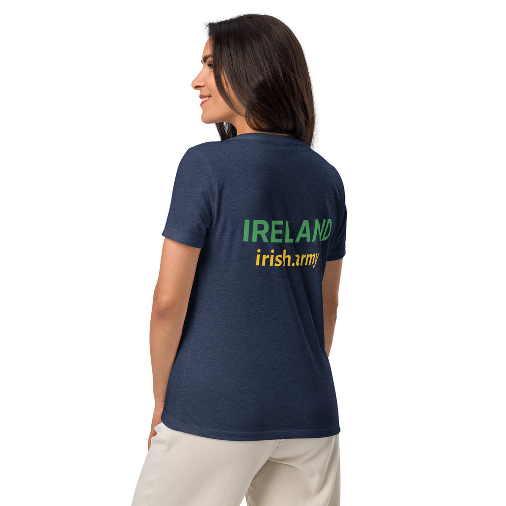 IRELAND - Women’s Relaxed V-neck T-shirt