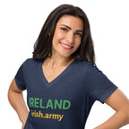IRELAND - Women’s Relaxed V-neck T-shirt