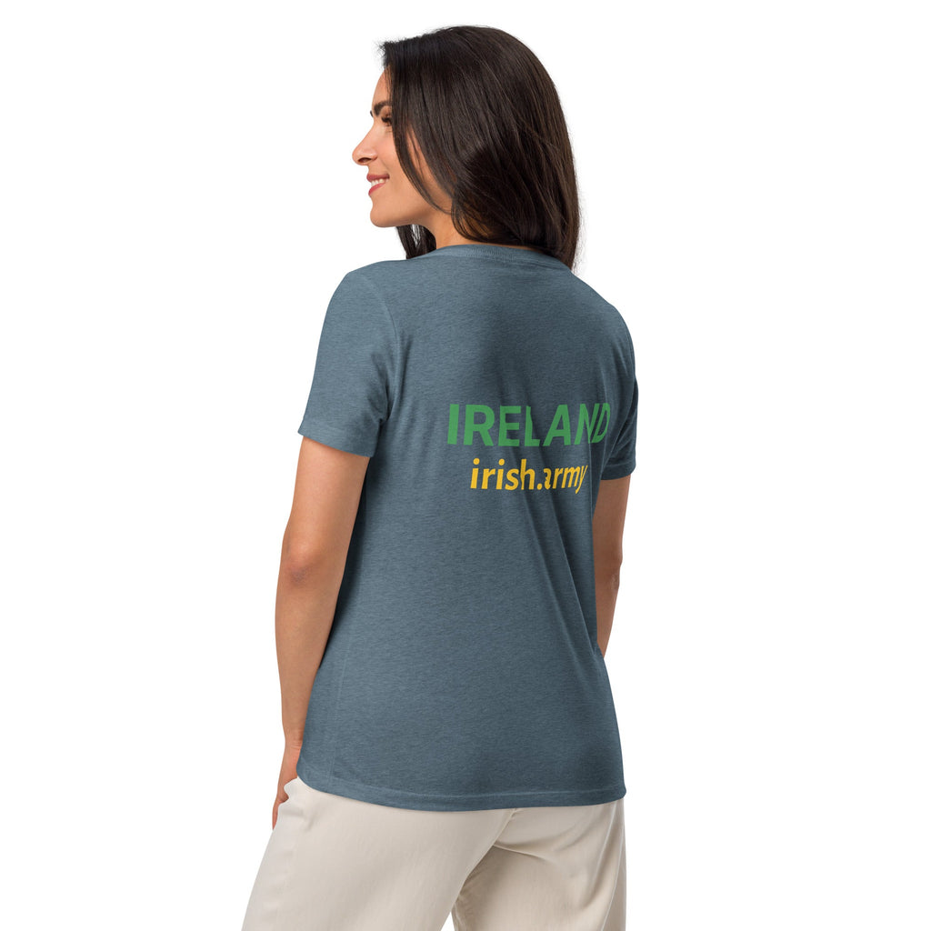 IRELAND - Women’s Relaxed V-neck T-shirt