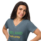 IRELAND - Women’s Relaxed V-neck T-shirt