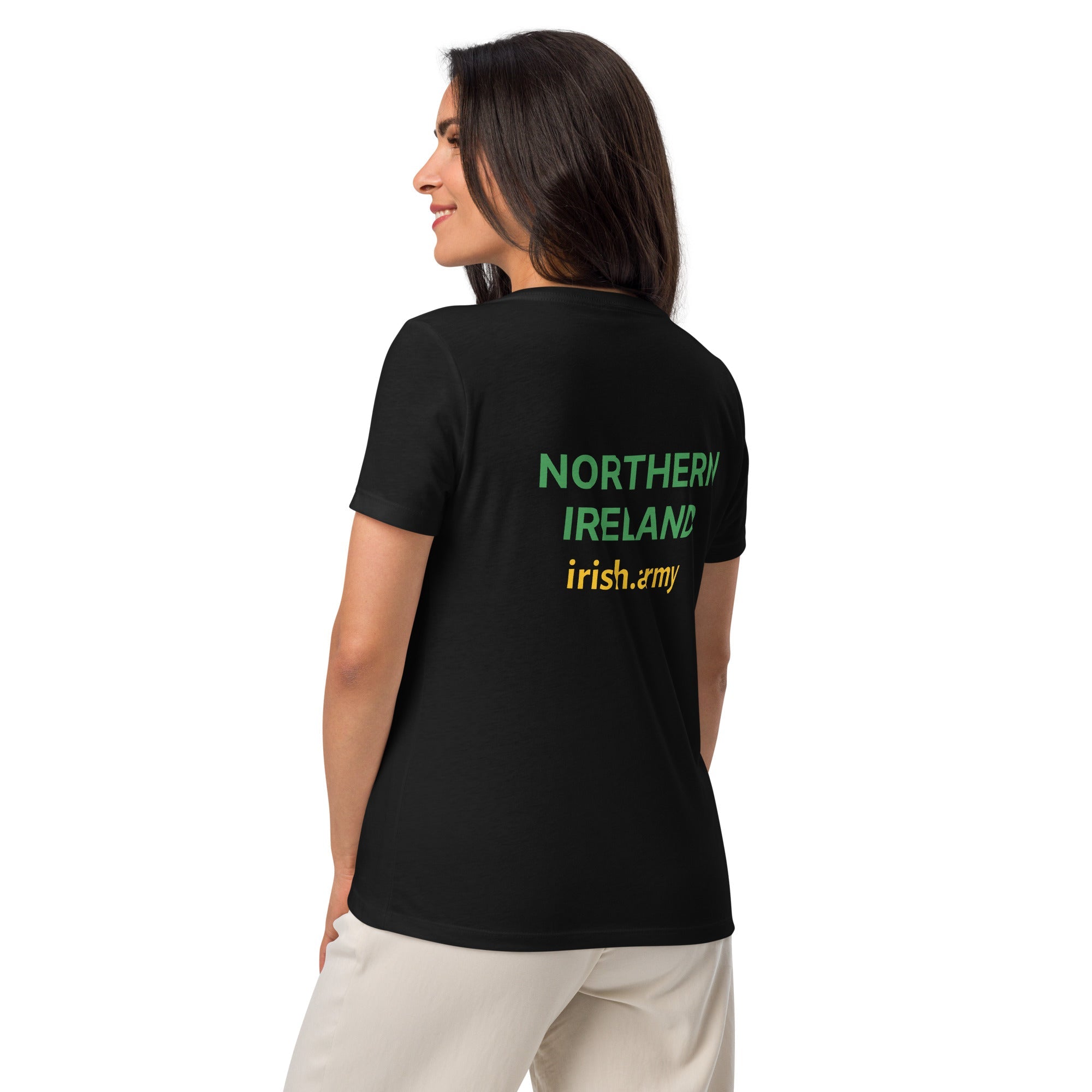NORTHERN IRELAND - Women’s Relaxed V-neck T-shirt