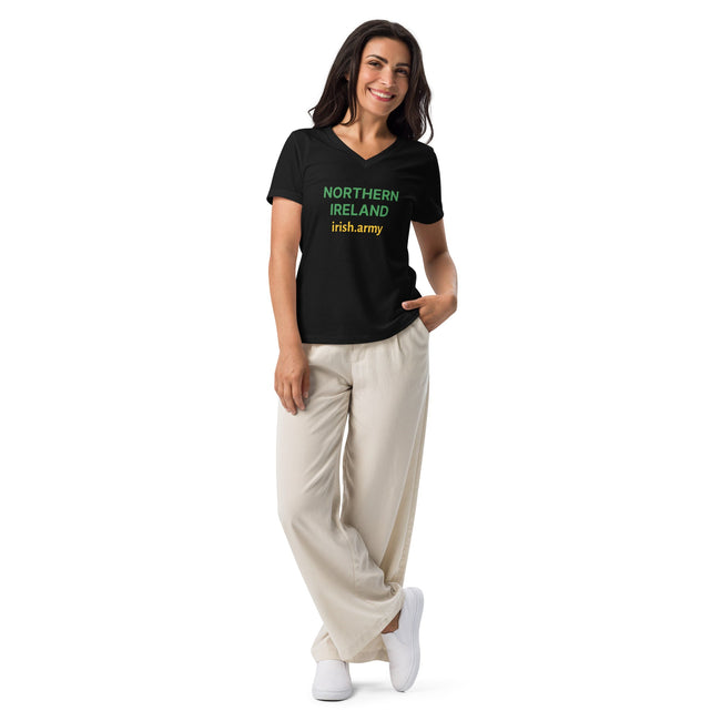 NORTHERN IRELAND - Women’s Relaxed V-neck T-shirt