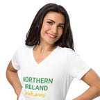 NORTHERN IRELAND - Women’s Relaxed V-neck T-shirt