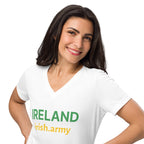 IRELAND - Women’s Relaxed V-neck T-shirt