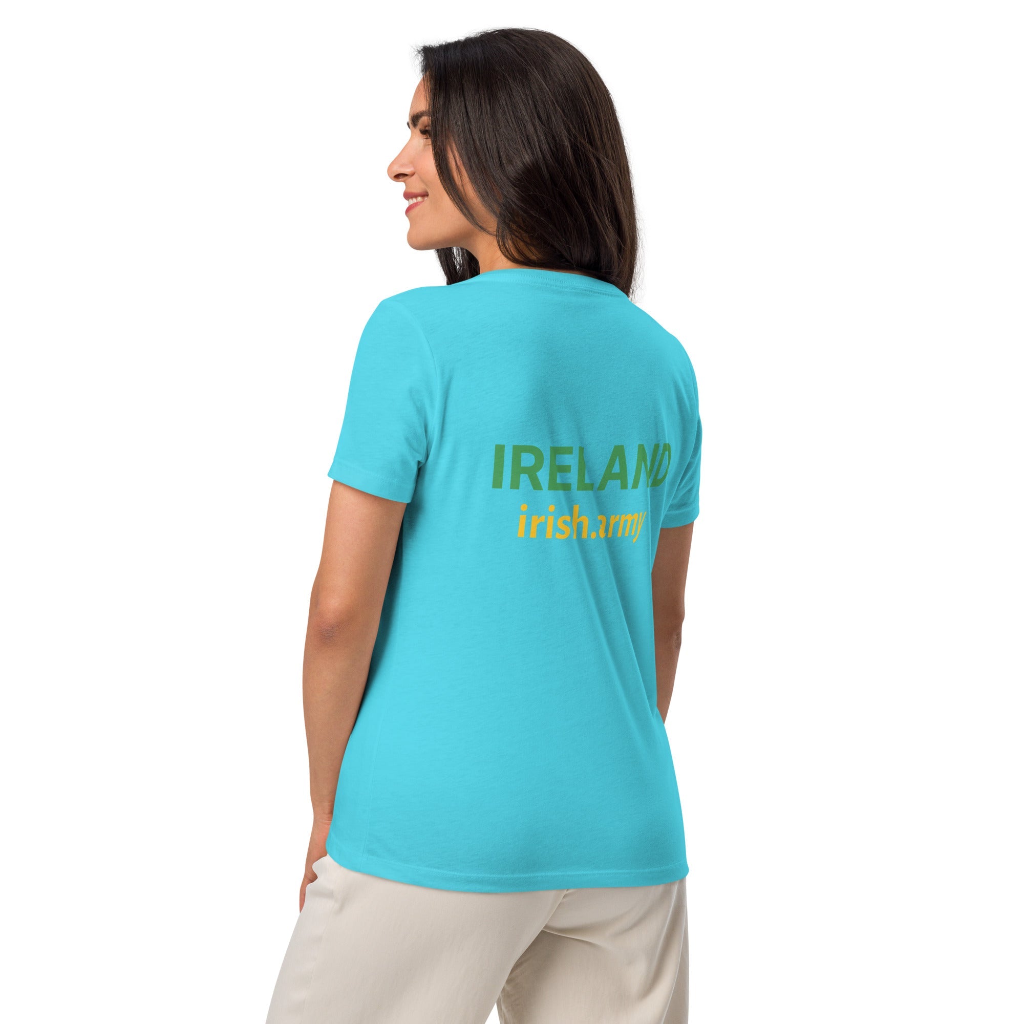 IRELAND - Women’s Relaxed V-neck T-shirt