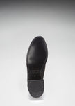 Women's Black Suede Chelsea Boots, Welted Leather Sole