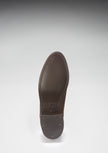 Women's Brown Suede Chelsea Boots, Welted Leather Sole