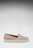 Women's Slip-On Sneakers, ice pink suede