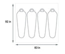 Kelty Footprint for Wireless 4 Person Tent